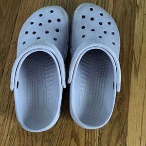 Lavender crocs